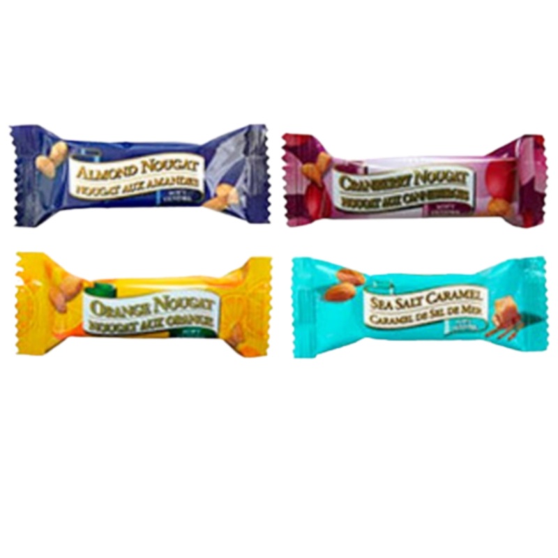 Golden Bon Bon Assorted Wrapped Almond Nougat 1 lb Bulk Bag