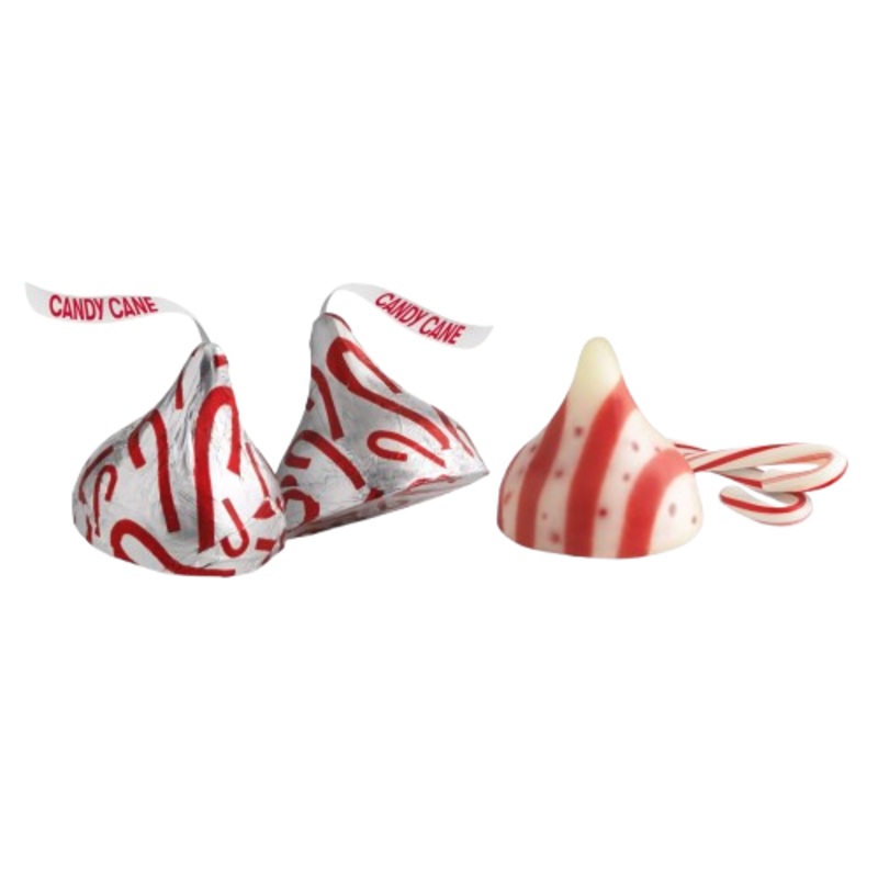 Hershey's Candy Cane Kisses 3 lb. Bulk Bag