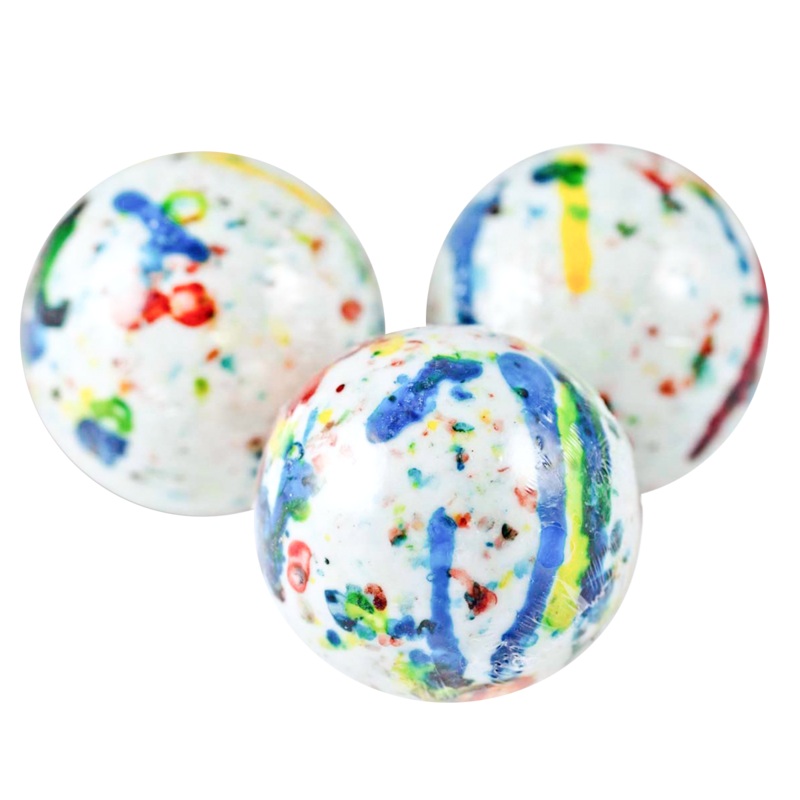Jawbreaker 2 1/4 inch White Psychedelic, Wrapped - 3 lb. Bag