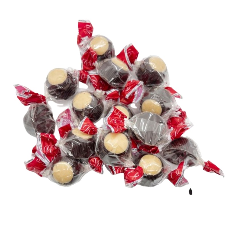 Ohio Made Waggoner Dark Chocolate & Peanut Butter Buckeye Candy Bulk Bags