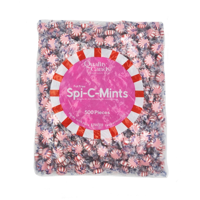 Quality Candy Spi-C-Mints Starlights 5 lb. Bulk Bag