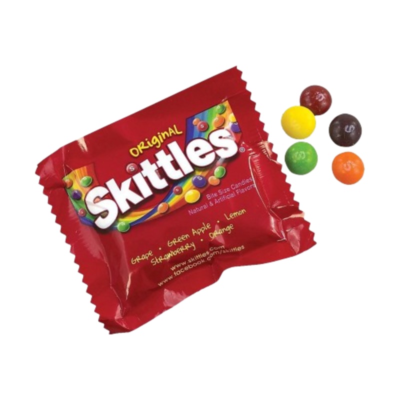 Skittles Original Bite Size Candies Fun Size Bags Bulk Bags