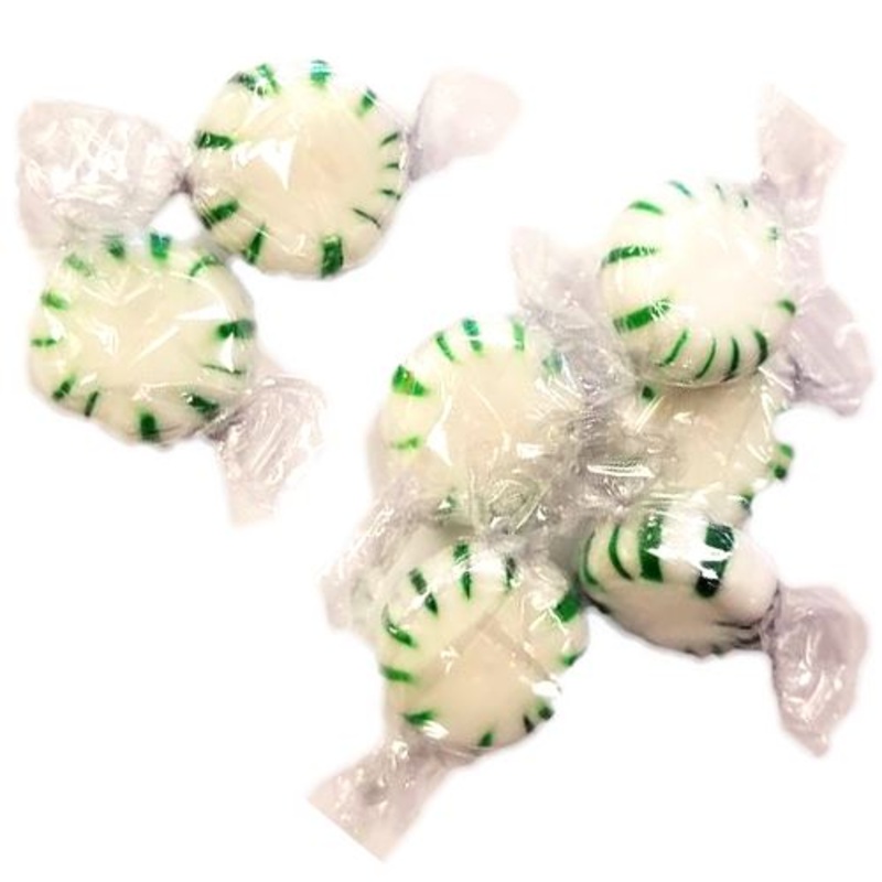 Spearmint Starlight Mints Hard Candy - 3 LB Bulk Bag