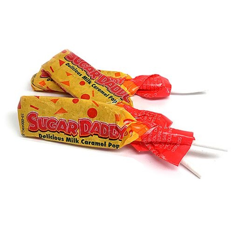 Sugar Daddy Junior Milk Caramel Pops - 3 LB Bulk Bag