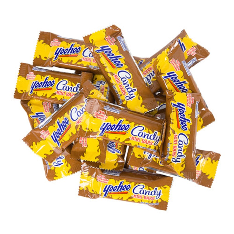 Yoo-hoo Milk Chocolate Flavored Mini Candy Bars - 3 LB Bulk Bag