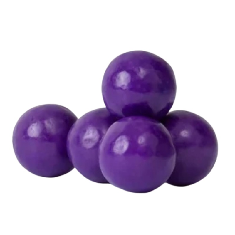 All City Candy 1" Purple Gumball Grape 3 lb. Bulk Bag