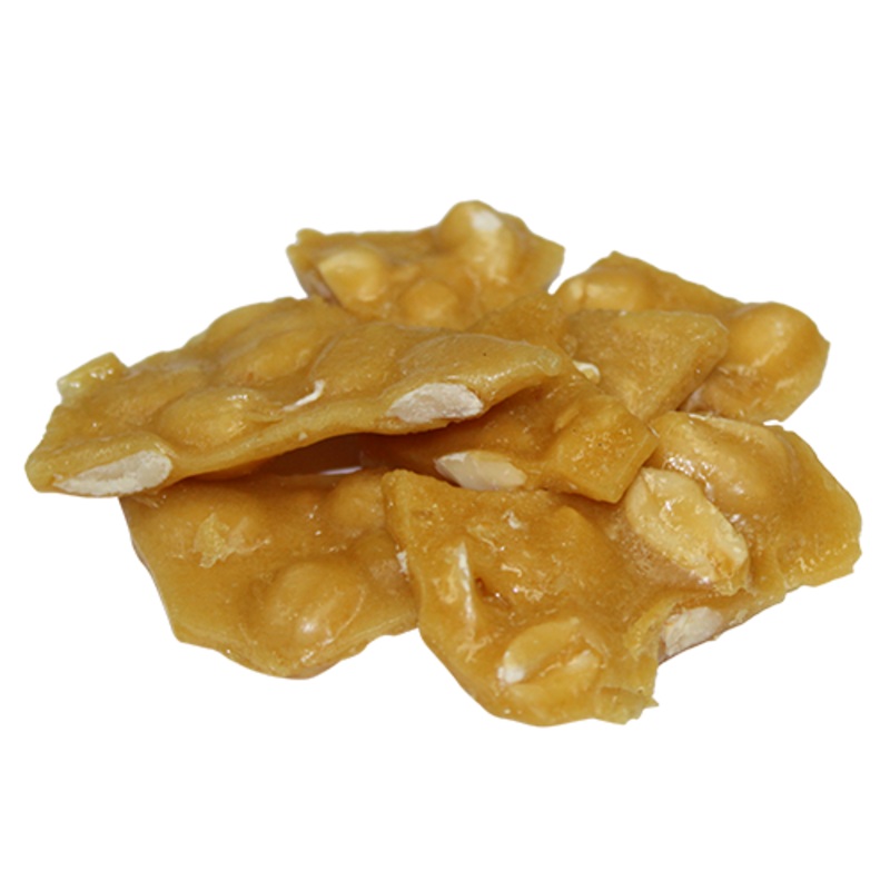 All City Candy Peanut Brittle Bulk 1 lb. Tub
