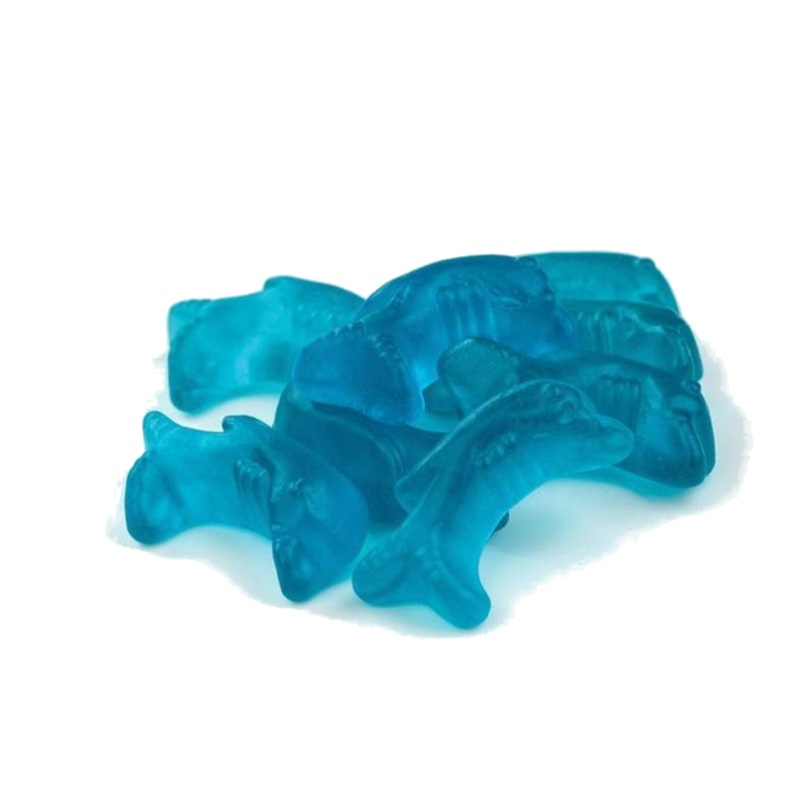 Blue Dolphins Gummi Candy - 2.2 LB Bag