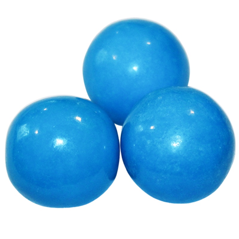 Bubble King 1" Blueberry Gumballs - Bulk Bags