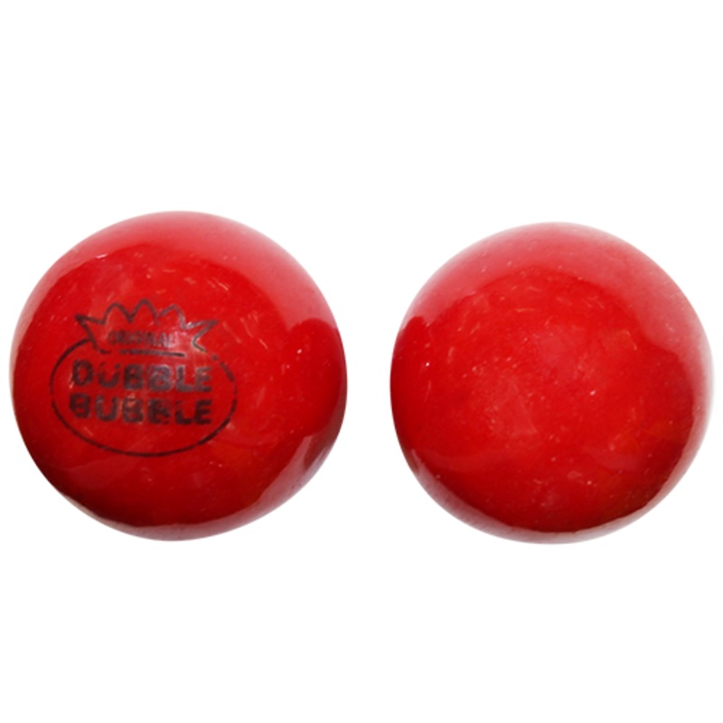 Dubble Bubble Very Cherry Filled Gum Ball 3 lb. Bulk Bag