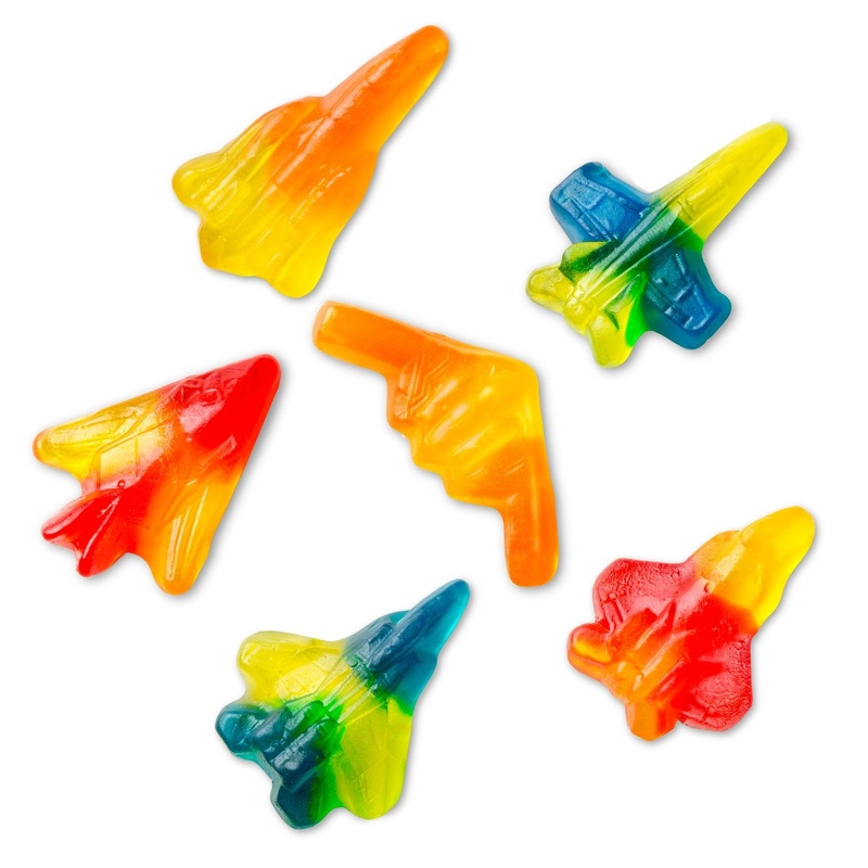 Gummi Jet Fighter Planes - 5 lb Bag