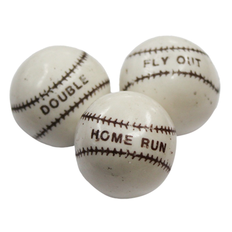 Homerun Baseball Gum Balls 3 lb. Bulk Bag