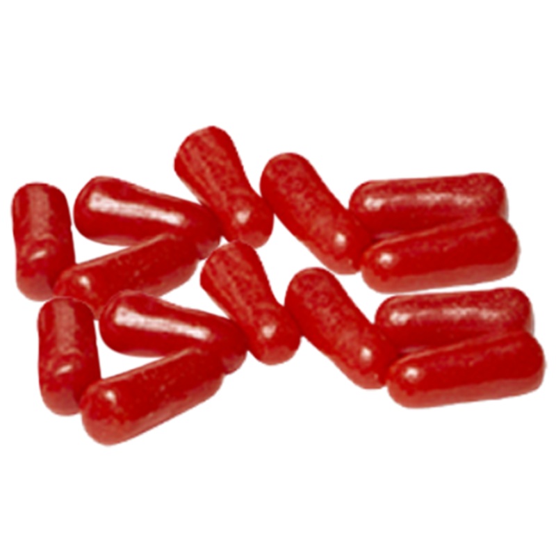 Hot Tamales Fierce Cinnamon Chewy Candies - 5 LB Bulk Bag