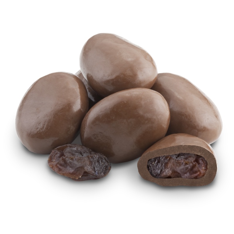 Milk Chocolate Jumbo Raisins Bulk Bag