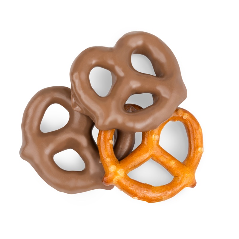Milk Chocolate Pretzels - Bulk Bags