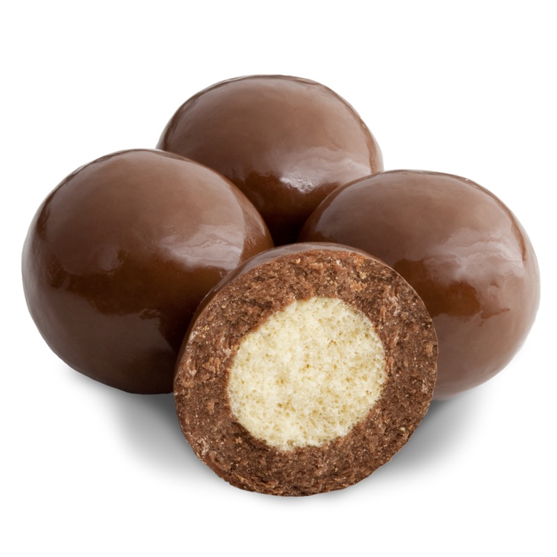 Milk Chocolate Triple Dipped Malt Balls Bulk Bags