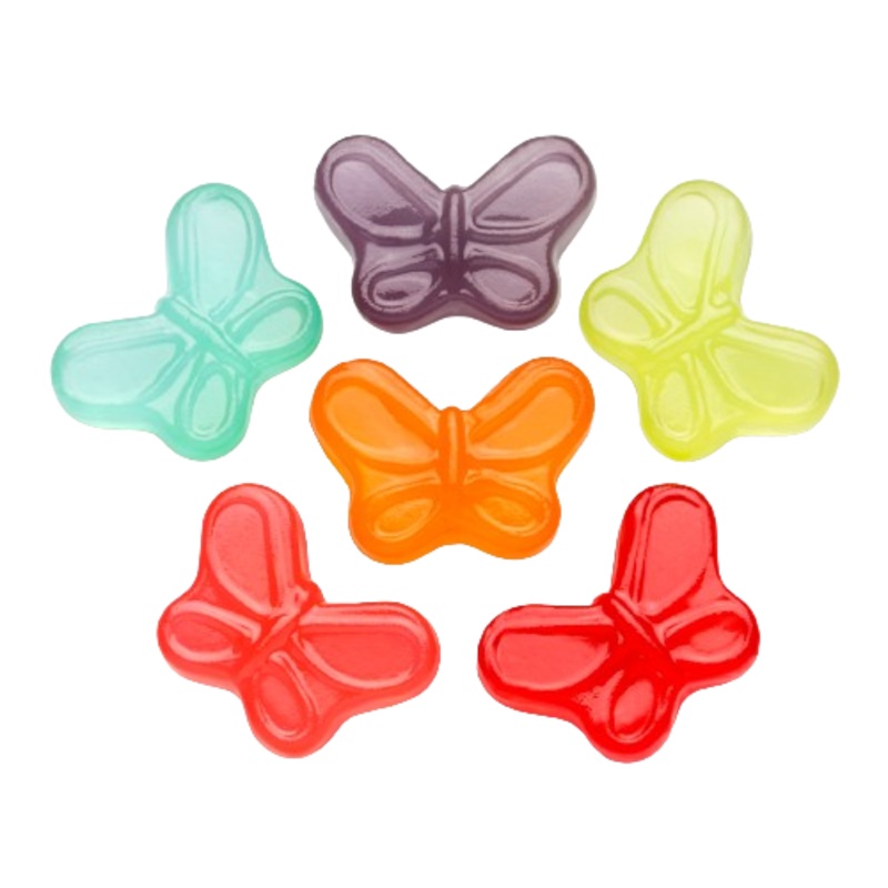 Mini Gummi Butterflies - Bulk Bags