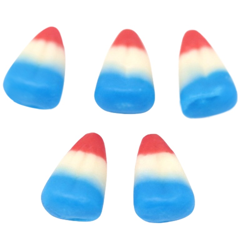 Raspberry Lemonade Flavored Patriotic Candy Corn - Bulk Bags