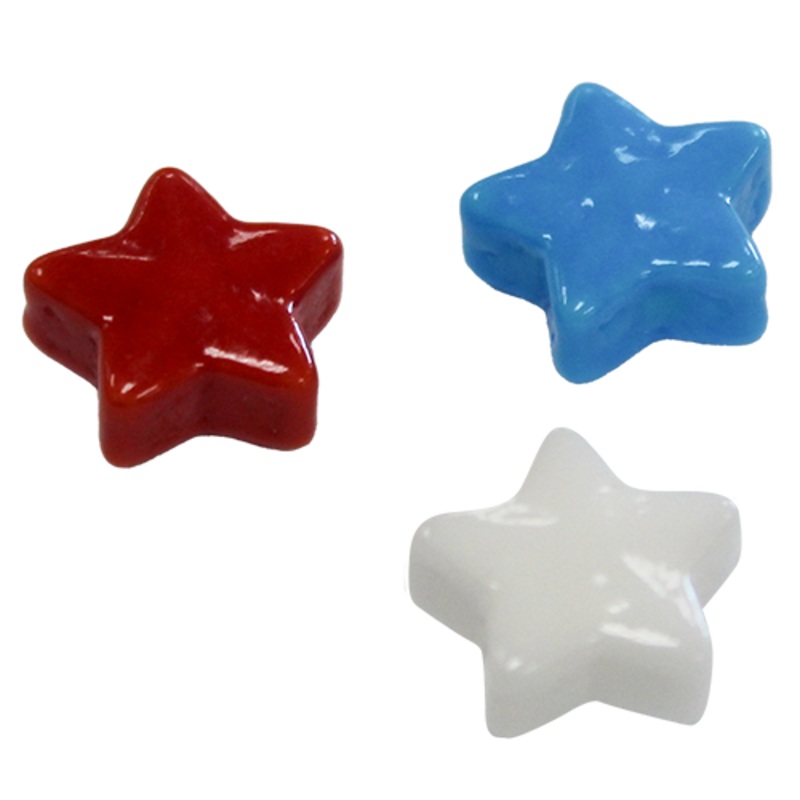 Red White and Blue Mixed Stars Pressed Candy 3 lb. Bag