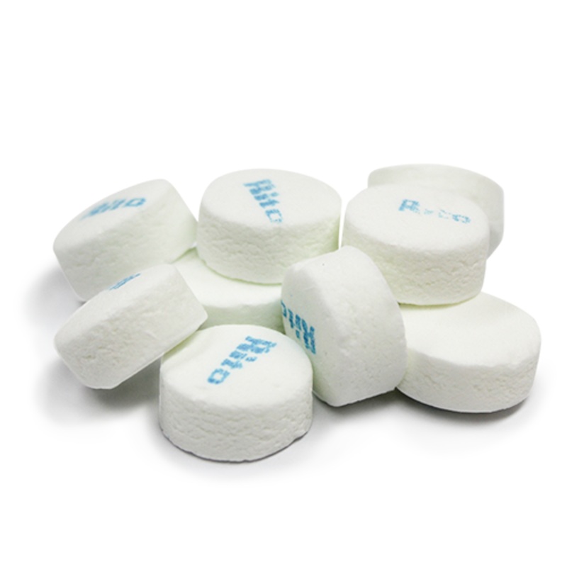 Rito Peppermint Lozenges White 3 lb. Bulk Bag