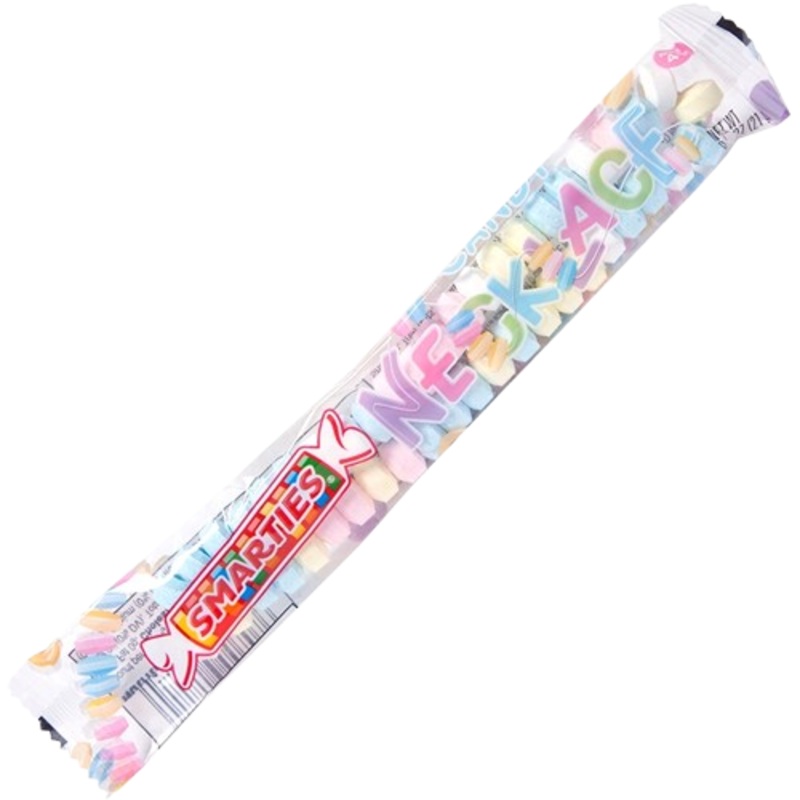 Smarties Wrapped Candy Necklaces 100 Count Bulk Bag