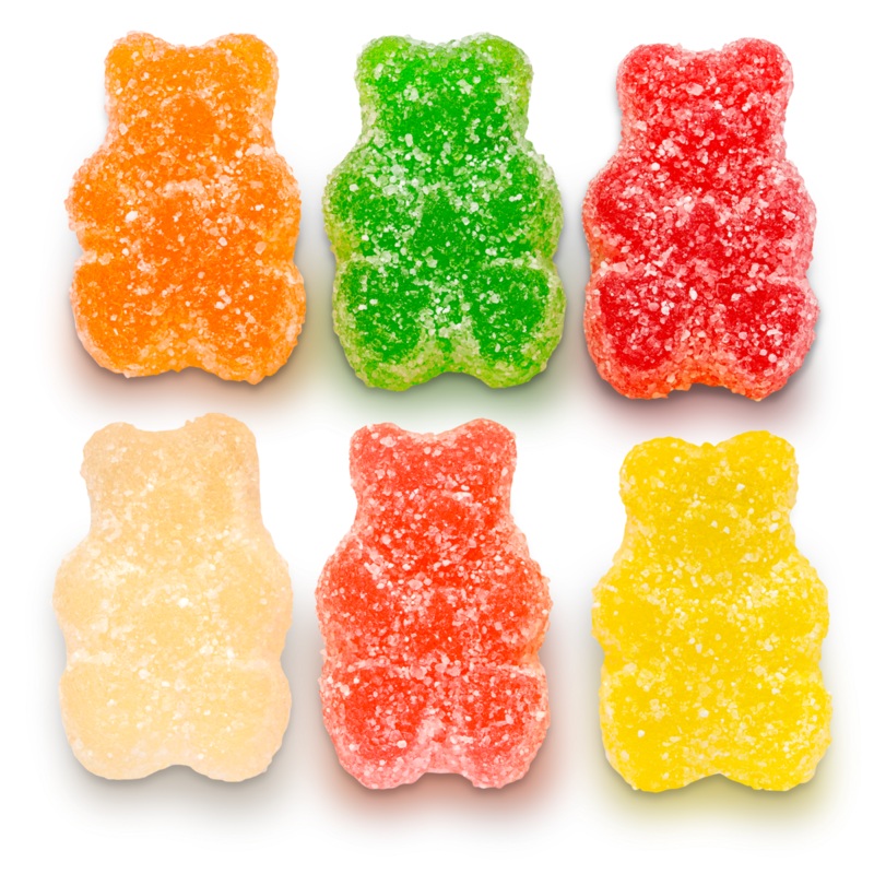 Wild Thing Sour Assorted Fruit Gummi Bears - Bulk Bags