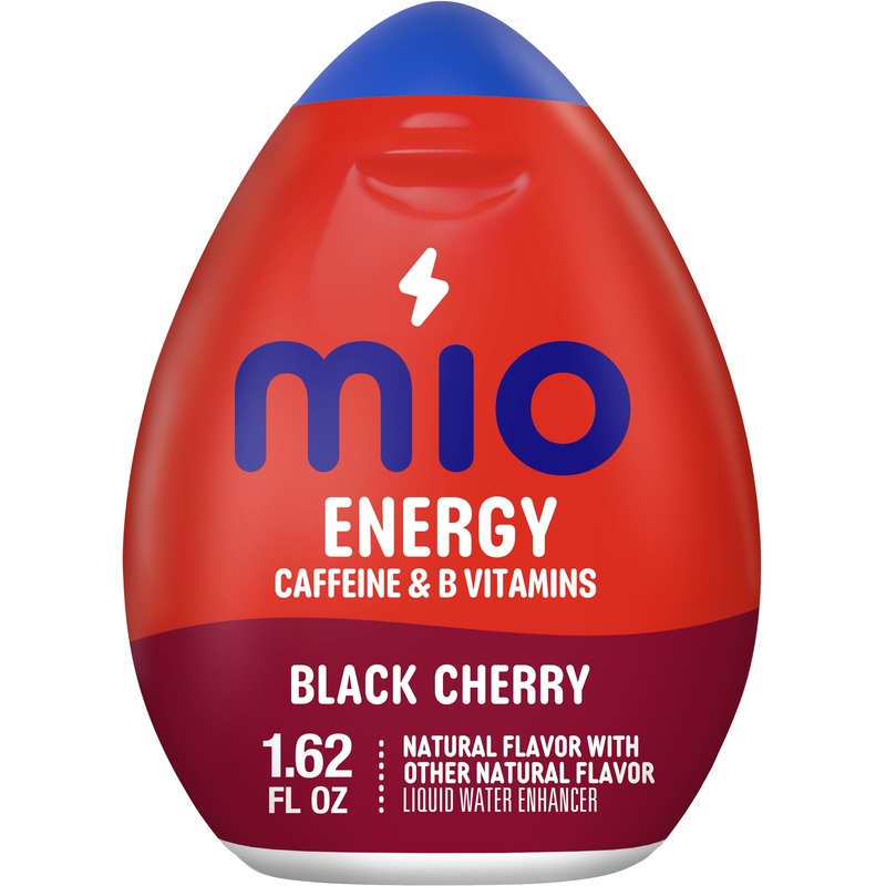 Mio Energy Black Cherry Flavored With Other Natural Flavor Liquid Water Enhancer, 1.62 Fl Oz Bottle
