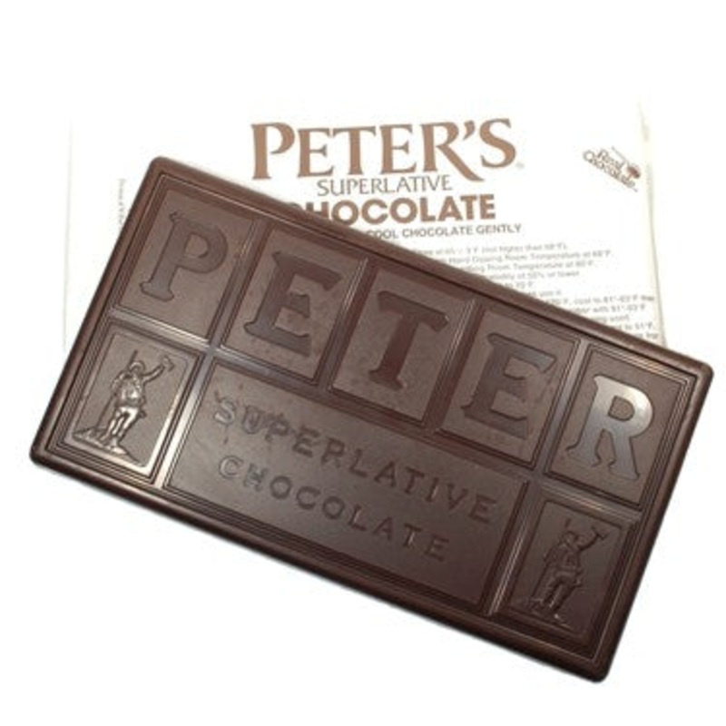 Peter's Burgundy Semisweet Chocolate Block 19 (65 Viscosity) 50 lb CTN