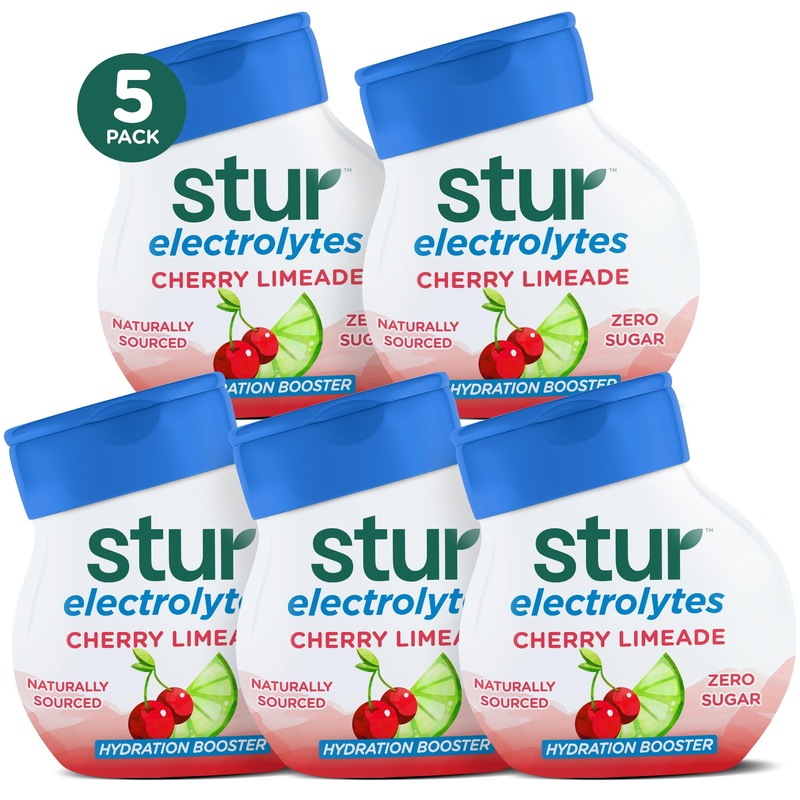 Stur Electrolyte Water Enhancer | Sweetened With Stevia | High In Vitamin C & Antioxidants | Sugar Free | Zero Calories | Keto |