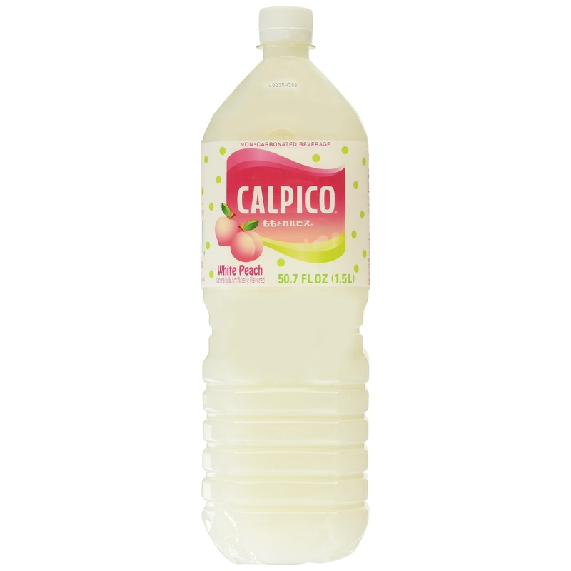 Calpico Soft Drink White Peach, 50.7 Fz