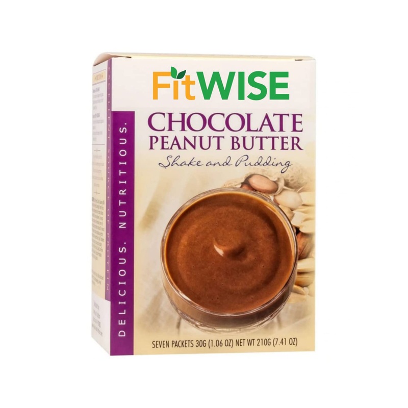 Fitwise - Meal Replacement Pudding Or Shake, Low Calorie, 15G Caseinate Protein, Aspartame Free, Low Fat, 7 Servings Per Box (Ch