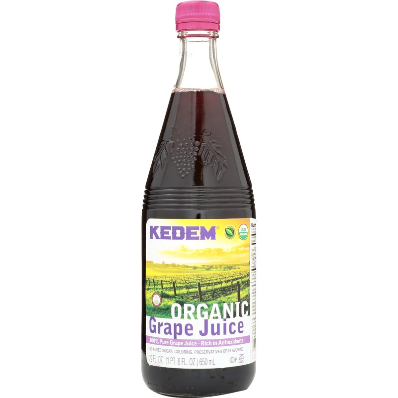Kedem Food Organic Grape Juice, 22 Fz
