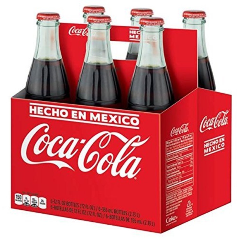 Mexican Coca-Cola, 12-Ounce Glass Bottles (Case Of 6)