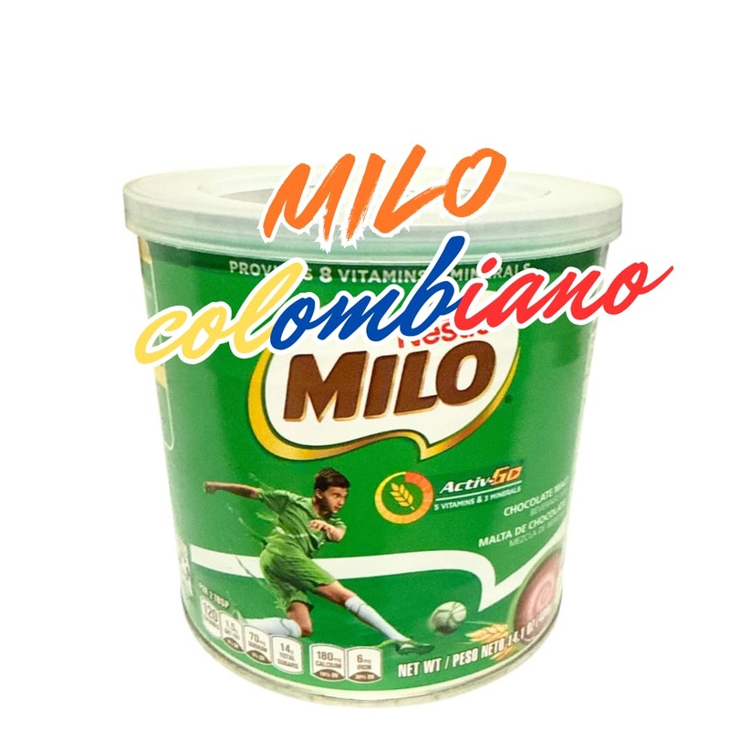 Milo Colombiano - 14.1 Oz - Delicious Chocolate Malt Drink Powder - Imported From Colombia