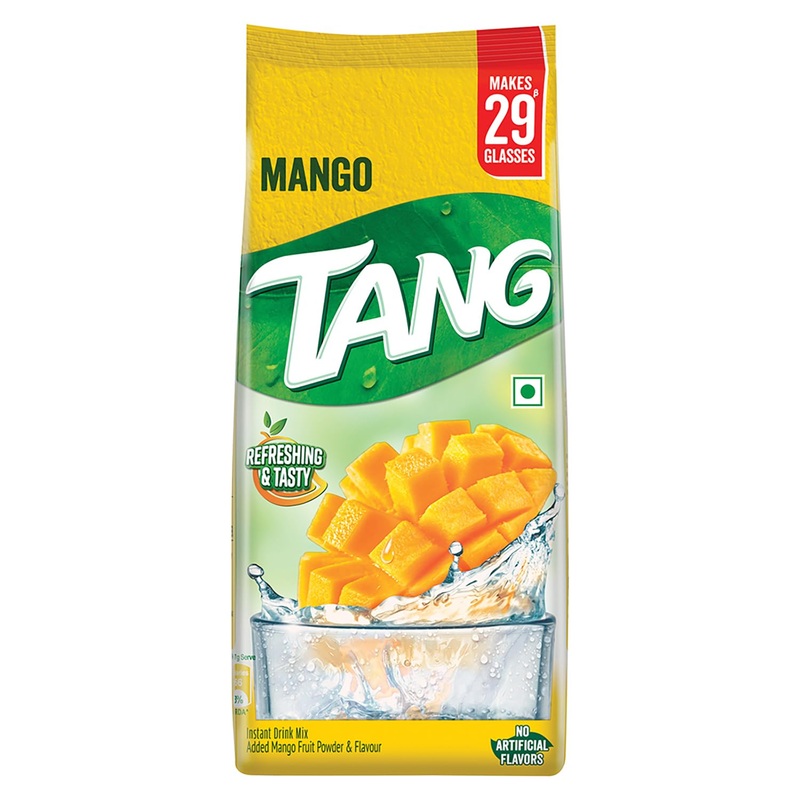 Tang Mango Instant Drink Mix, 500 Grams (17.6 Oz) Pouch - India