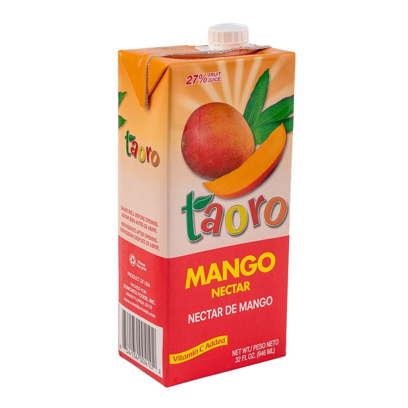 Taoro Mango Nectar - Authentic Tropical Flavor - 32 Fl Oz (Pack Of 1)