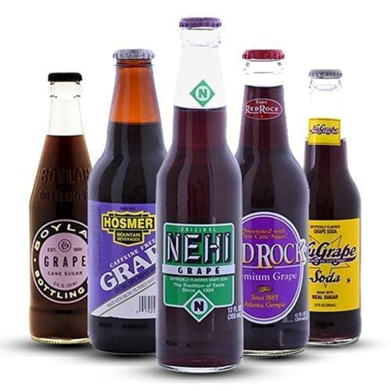 Ultimate Grape Soda Sampler - Premium Grape Soda Variety Mix Case - Gourmet Sodas From All Around The Country - 12Oz (12-Pack)