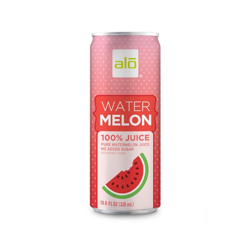 Alo Slim Can Juice | Watermelon Juice | Not From Concentrate | 10.8Oz Cans (Pack Of 12)