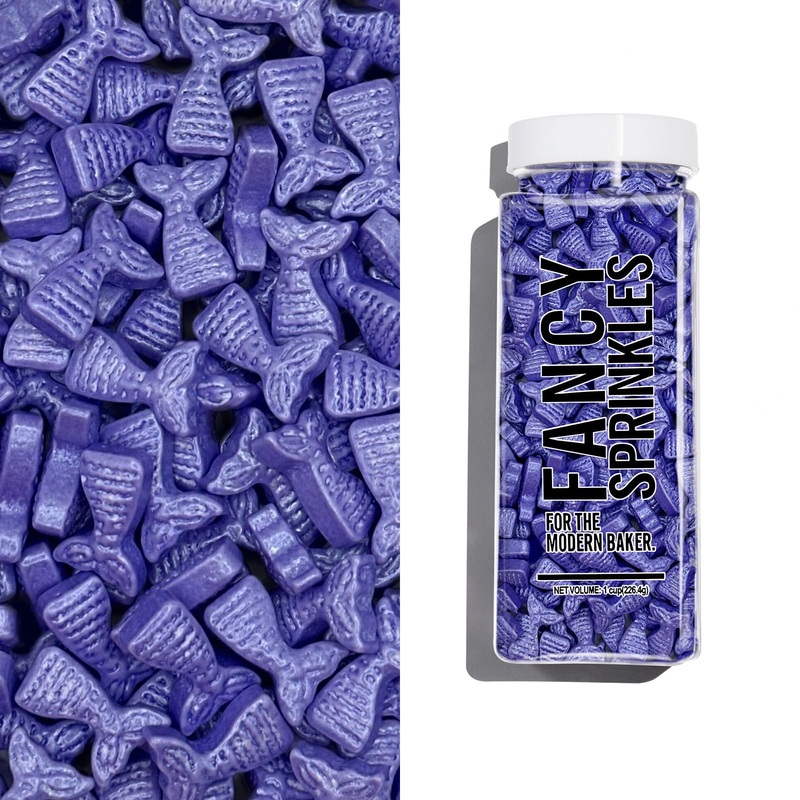 Fancy Sprinkles Fairy Tail Ending Sprinkles Mermaid Tails, Real Sugar, For Ice Cream, Cookies, Cakes, Cupcakes, Dessert Decorati