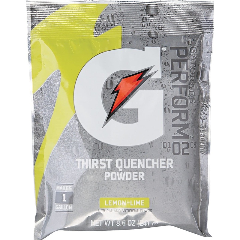 Gatorade Original Powdered Drink Mix, Lemon-Lime, 8.5Oz Packets, 40/Carton