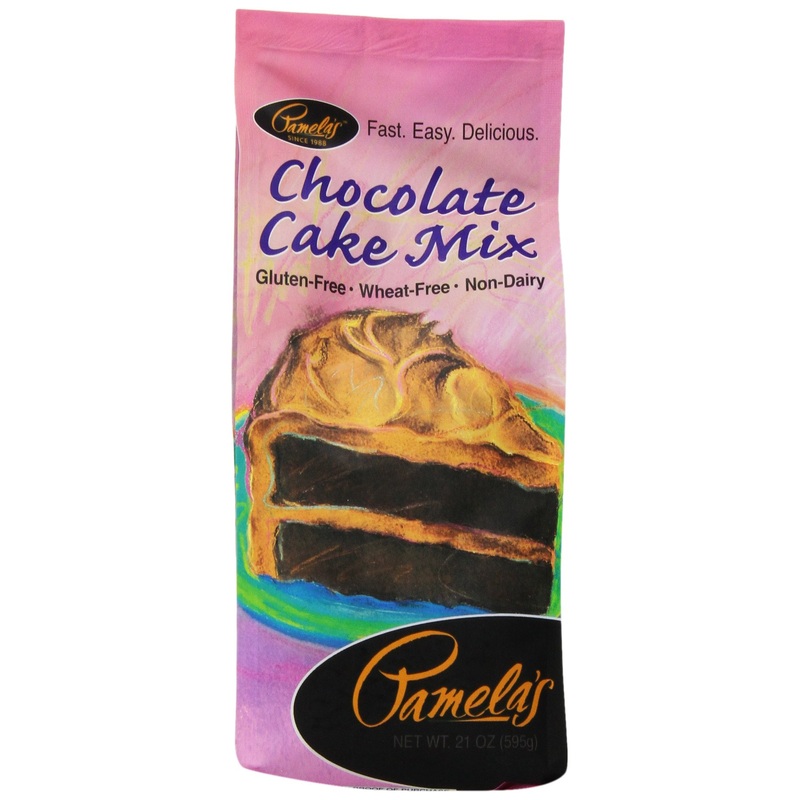 Pamela'S Products Vlx-1035 Luscious Chocolate Cake Mix, 21 Oz