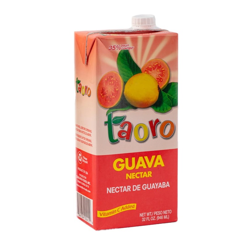 Taoro Guava Nectar - Rich And Fruity Tropical Flavor - 33.8 Oz (Pack Of 1)