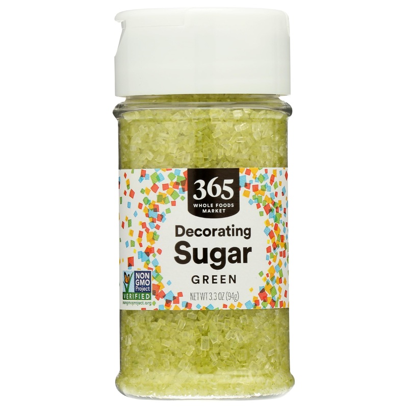 365 By Whole Foods Market, Decorating Sugar, Green, 3.3 Ounce