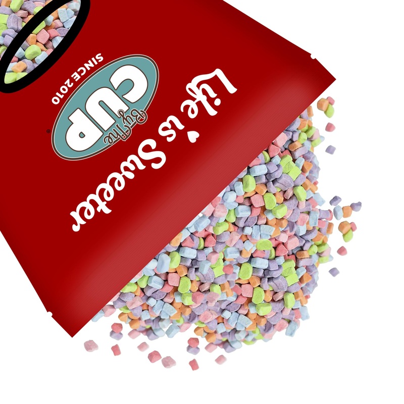 By The Cup Assorted Dehydrated Cereal Marshmallow Bits, 1 Pound Bulk Bag
