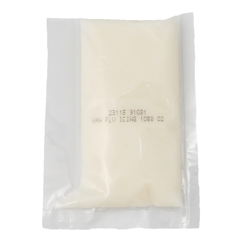 Clown Global Brands Vanilla Icing | 198Ct - 2Oz Packets Per Case | Tear Open Built In Spout | Gluten Free | Vegan | Perfect For