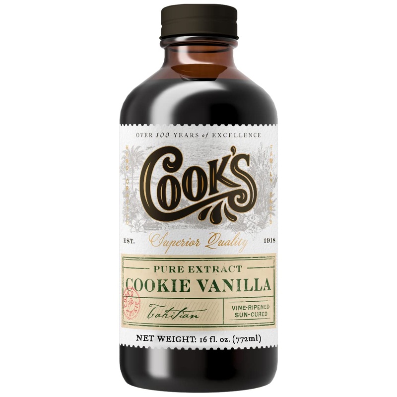 Cook'S, Choice Premium Quality Pure Cookie Vanilla Extract, 16 Oz