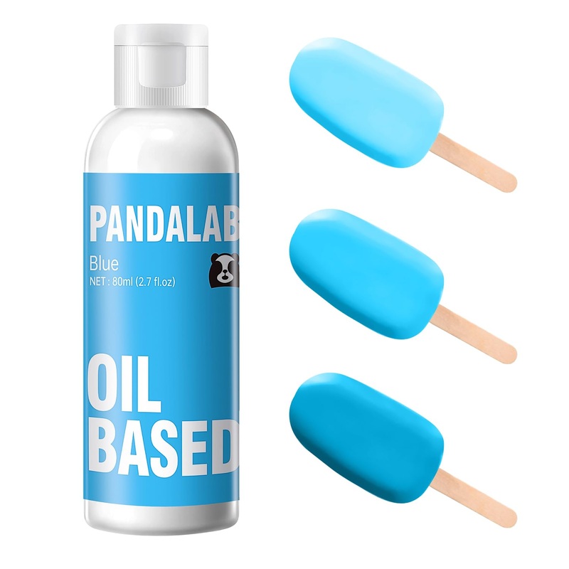 Blue Oil Based Food Coloring For Chocolate, Candy Melts, Donuts, Strawberries, Frosting, Cake, Professional Edible Dye For Bakin