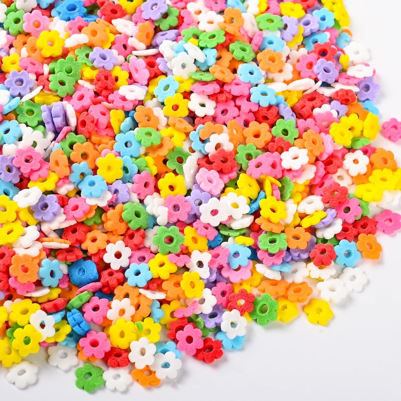 Bayep Rainbow Sprinkles For Cake Decorating Flowers Bulk Candy For Ice Cream, Cookies, Baking, Cupcake Topper Colorful Sprinkles