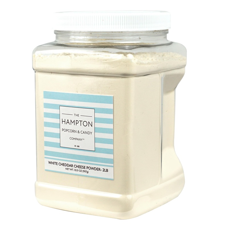 White Cheddar Cheese Powder, 2 Pound Resealable Jar, Popcorn Cheese Powder, Cheese Powder For Pasta, Cheese Sauce Mix