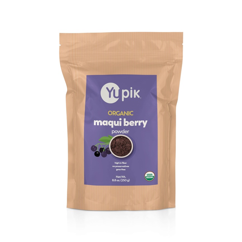 Yupik Organic Powder Superfood, Maqui, 8.8 Oz, Non-Gmo, Vegan, Gluten-Free, Pack Of 6